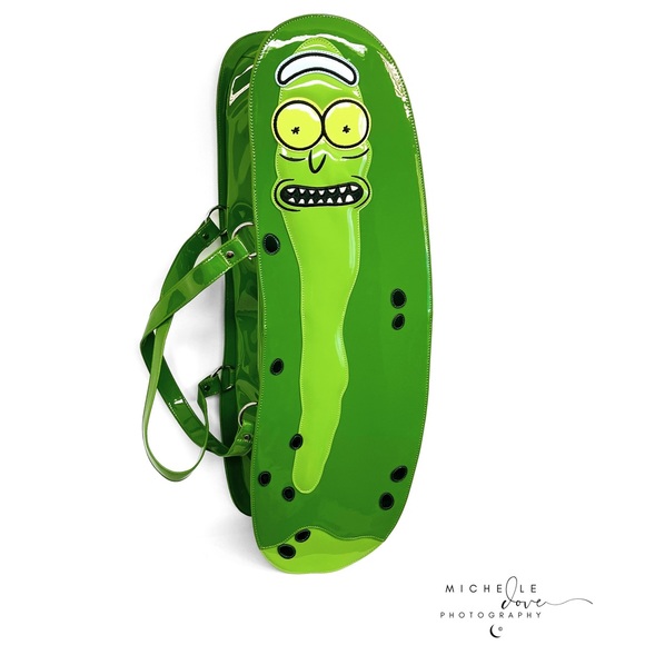 Rick And Morty Pickle Rick Weekender Bag - Picture 3 of 4